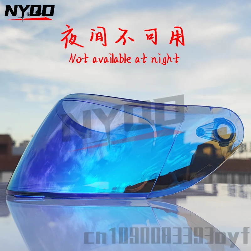 ORZ helm Full Face 991, Aksesoris helm penglihatan malam bahan PC lensa PC