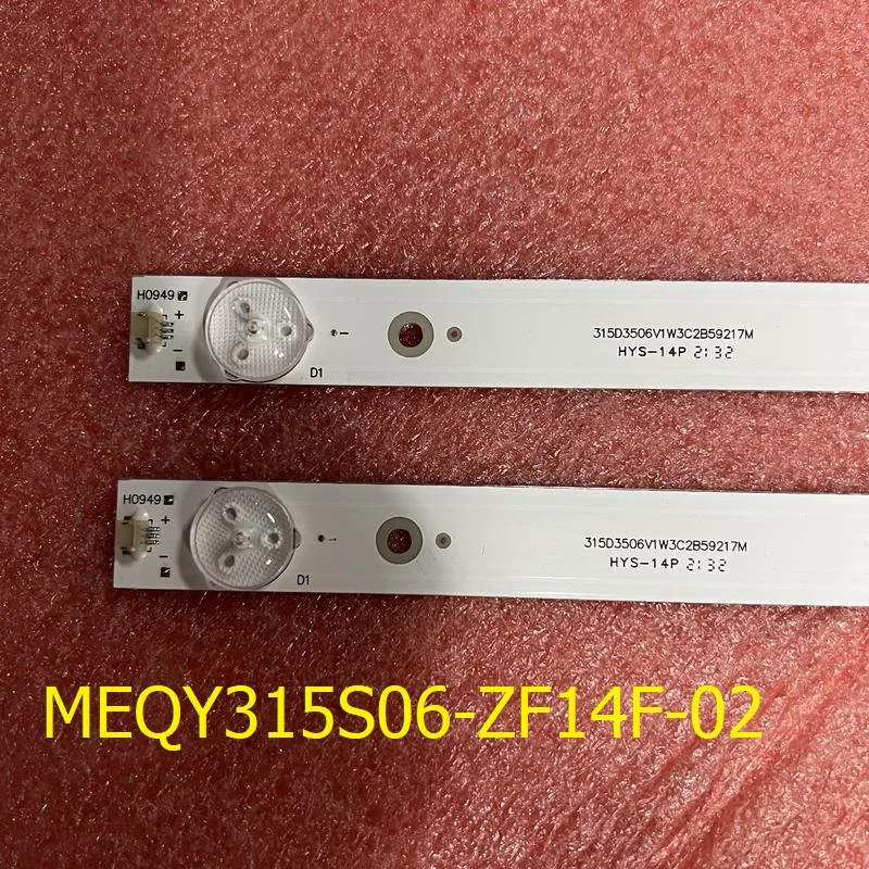 

LED Backlight Strips For MEQY315S06-ZF14F-02 303ME315032 6LED(6V) 592mm