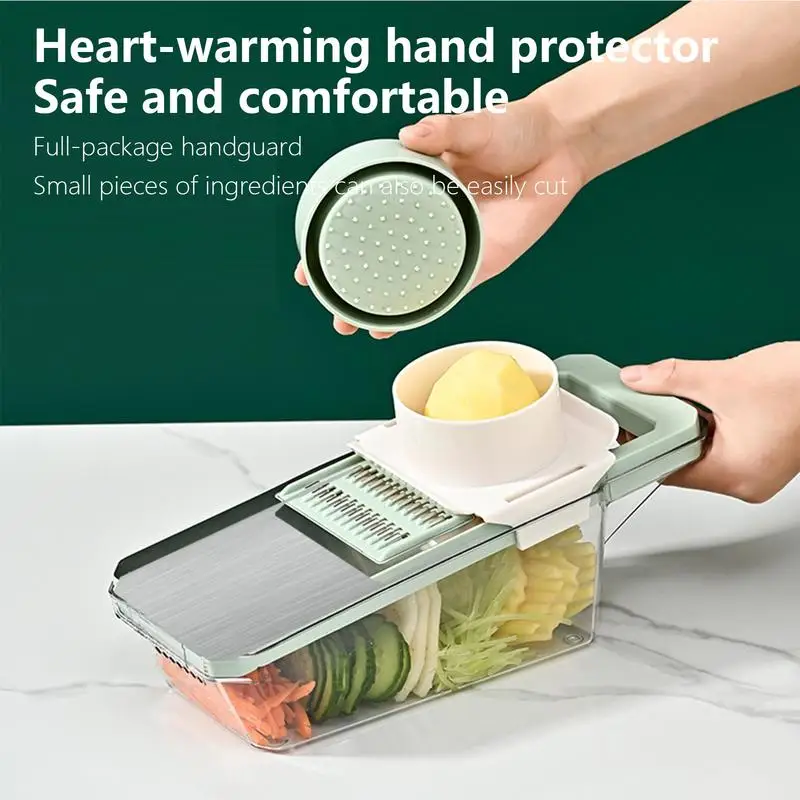 

Vegetable Chopper Kitchen Vegetable Slicer Dicer Cutter Reusable Manual Multifunctional Food Dicer For Home Cooking Salad French