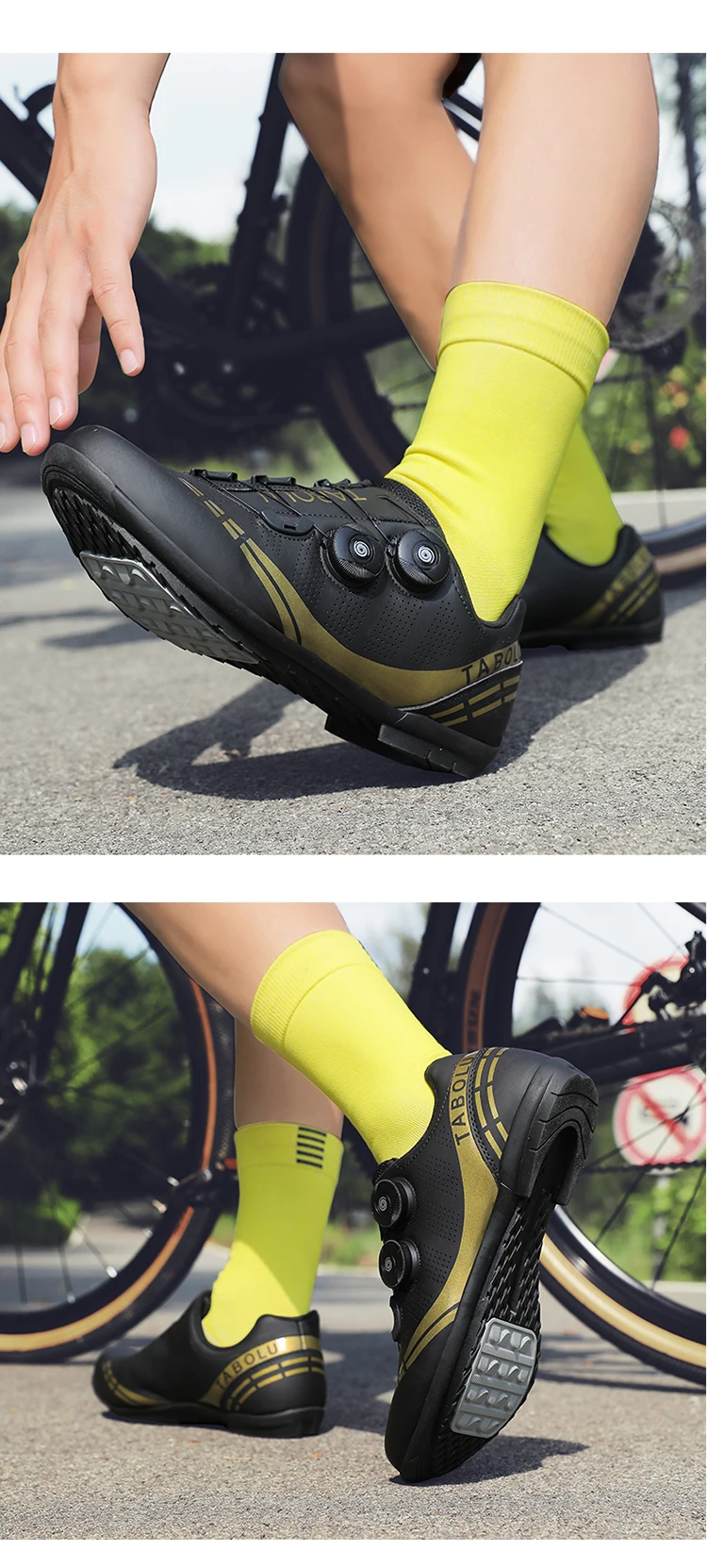 Professionelle MTB Mountainbike-Schuhe für Herren, Atmungsaktive SPD-Rennradschuhe, Damen SPD-Klickschuhe für Radfahren – Detail 30