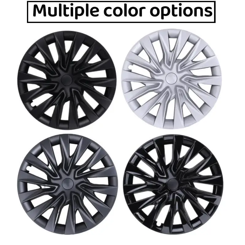 4PCS HubCap for Tesla Model 3 Highland 18 Inch Performance Replacement Wheel Cap Automobile Full Rim Cover Accessories 2023 2024