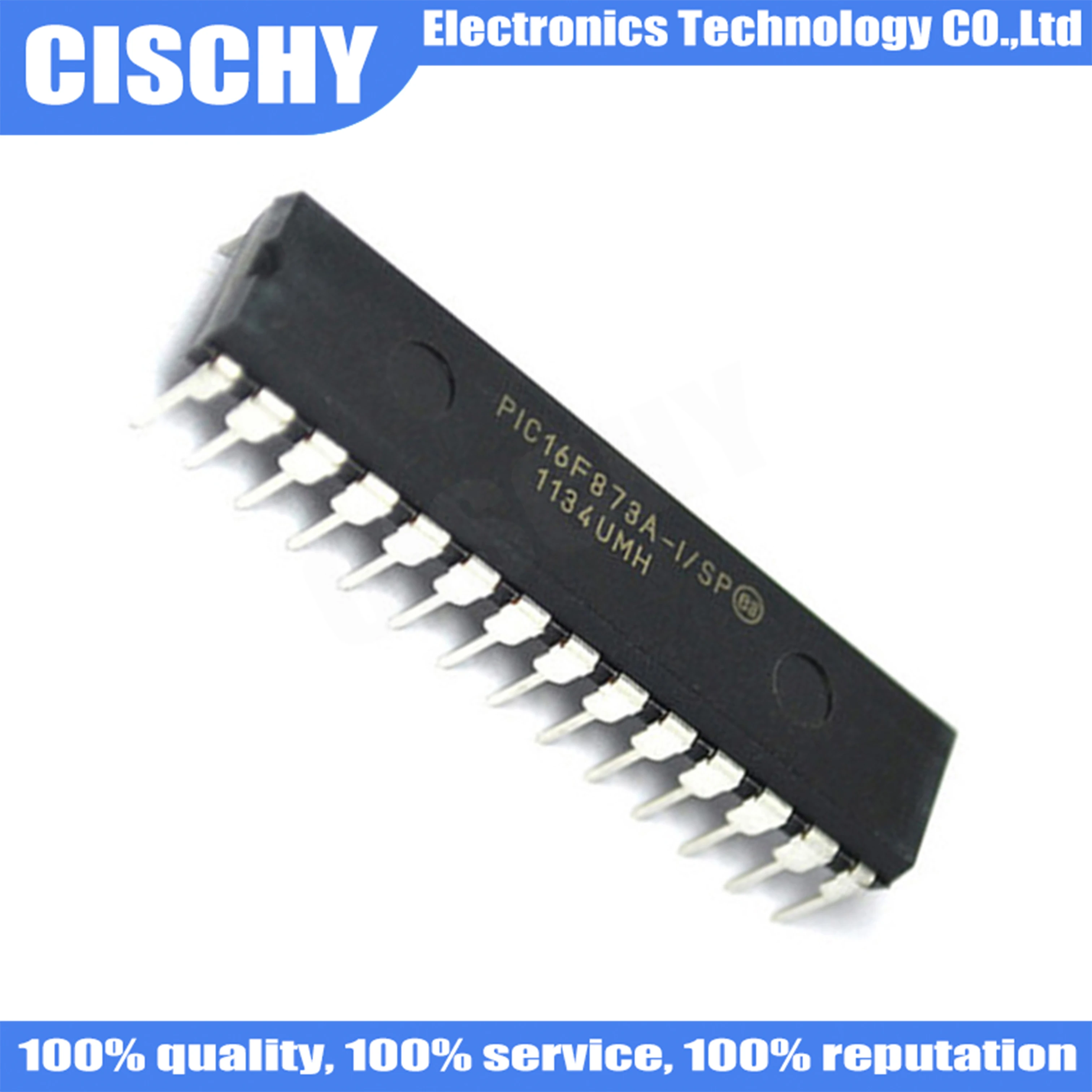 1PCS/lot PIC16F873A PIC16F873A-I/SP PIC16F873A-I DIP-28 In Stock