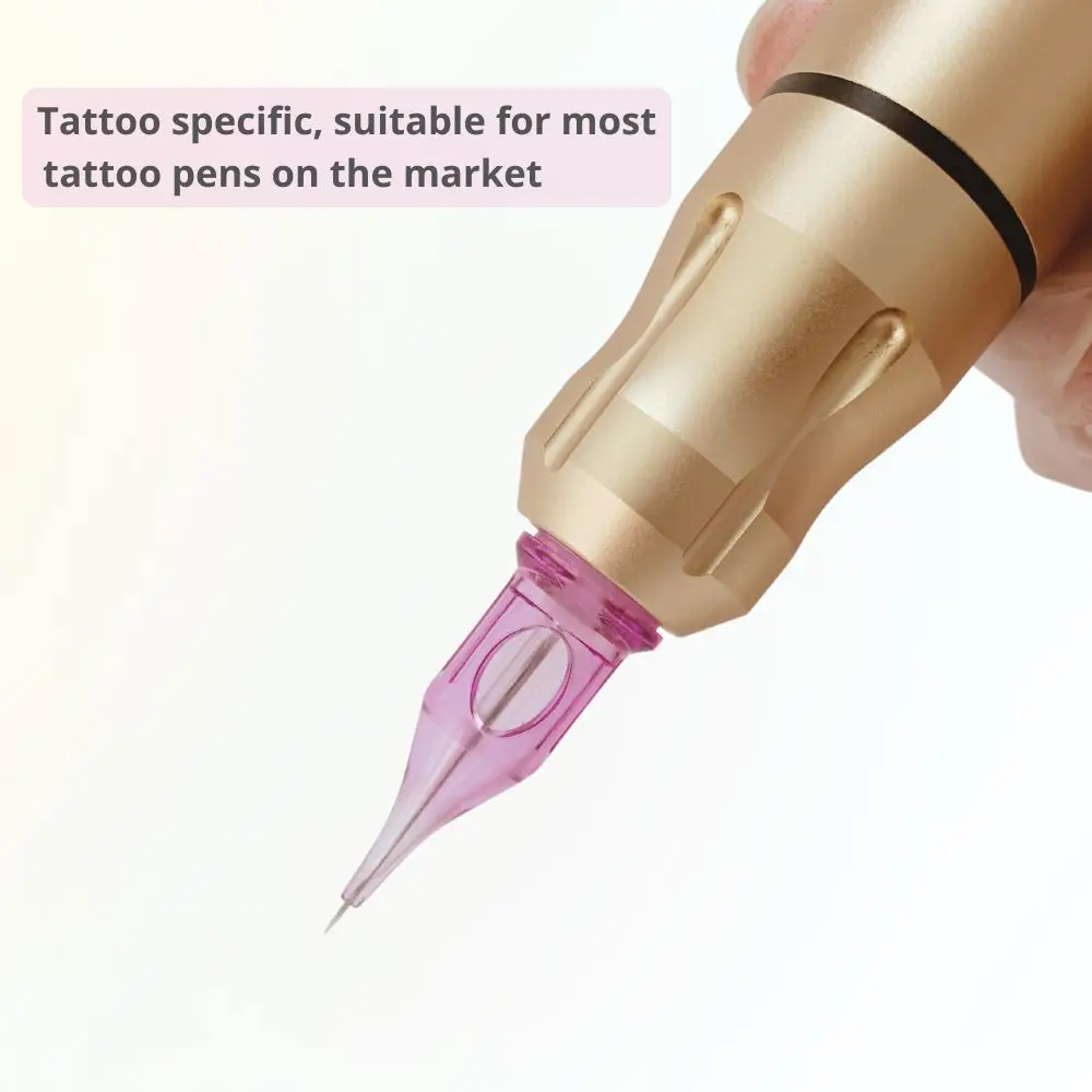 إبر ماكياج دائم نظام خرطوشة معقمة يمكن التخلص منها RL/RS/RM/M1 0.35 مللي متر إبر الوشم لآلة القلم الدوارة الحاجب #4