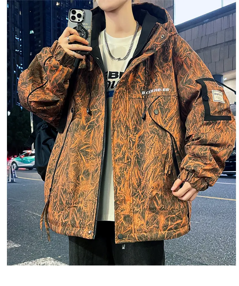 Mode 2026 Herbst Winter Herren Verdickte Kapuzen-Fleecejacke Jugendliche Streetwear Freizeit Warme Plüschjacke Winddichte Oberbekleidung – Detail 20