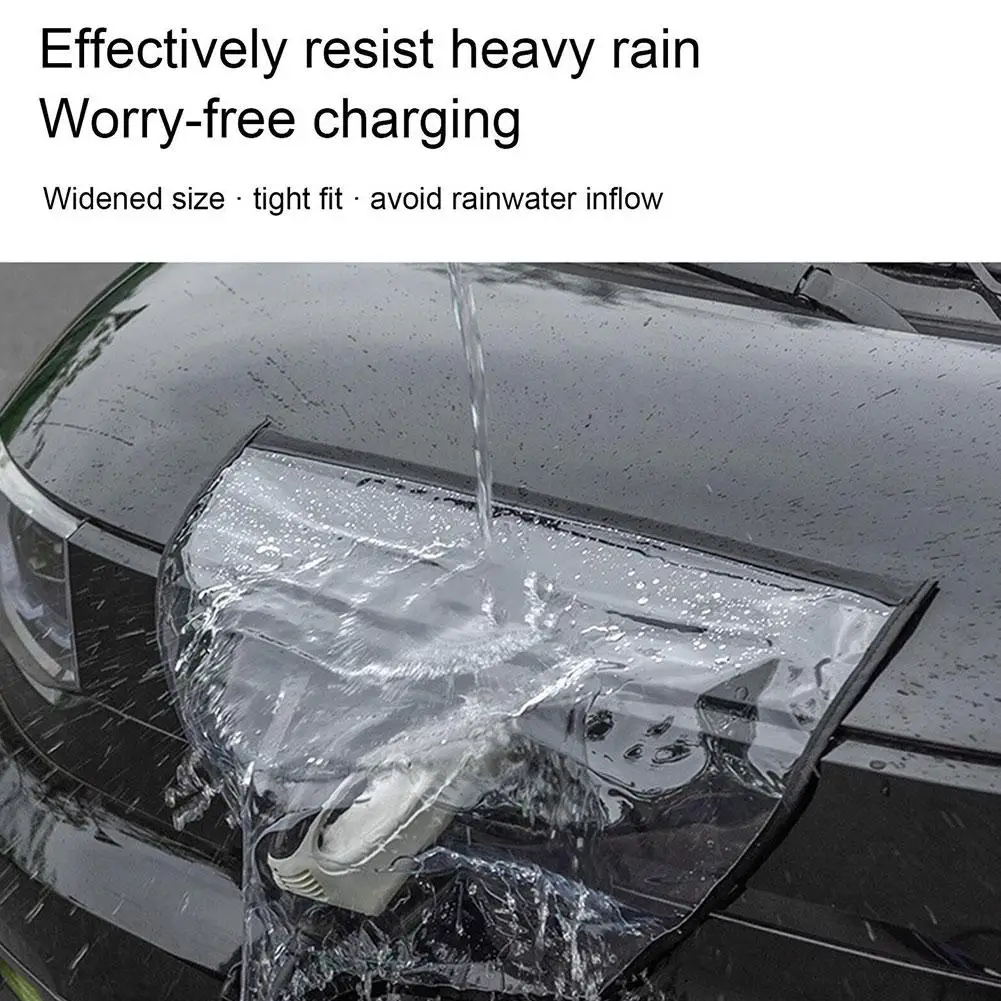 

Ev Charger Plug Cover UniversalOutdoor Rainproof Protection Electric Dustproof Car Energy Vehicles Coversfor New Accessorie E4P6