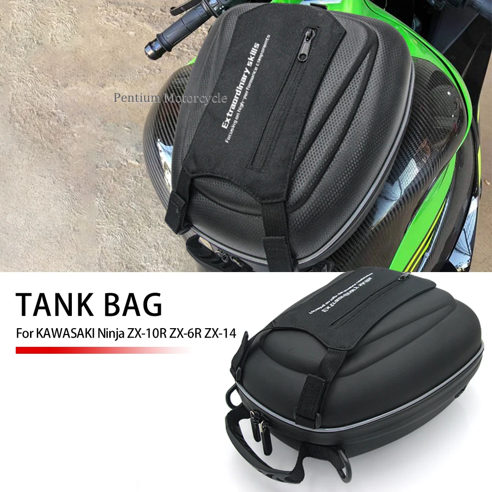 Motorcycle Tank Bags Mobile Waterproof Navigation Travel Tool Bag For Kawasaki Ninja ZX-10R ZX-6R ZX-14R NINJA 650R NINJA 1000