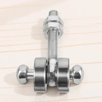 

2 Wheel Trolley Assembly Sliding Door Roller Double Bearing Pulley Heavy Duty Steel Sliding Cabinet Door Pulley Replacement