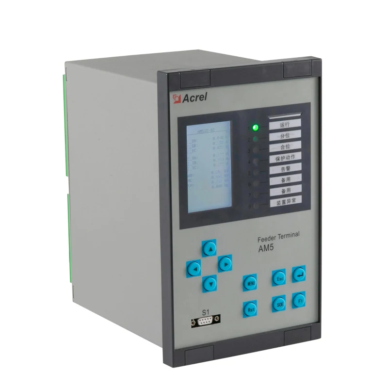 Acrel AM5SE Series Overcurrent Residual Over Under Voltage Frequency Thermal Overload Earth Fault External Protection Relay