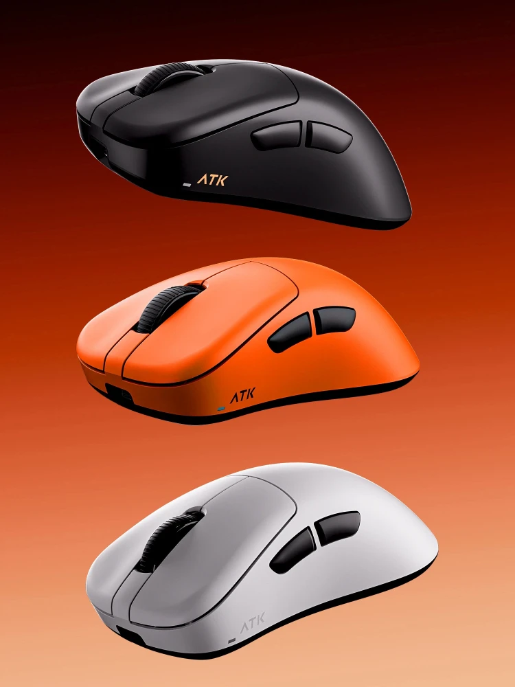 New ATK Blazing Sky Z1 V2 Wireless Mouse Ergonomic Design Medium to Large Hands Gaming & Esports 8000Hz Nordic 54 PAW3950Ultra