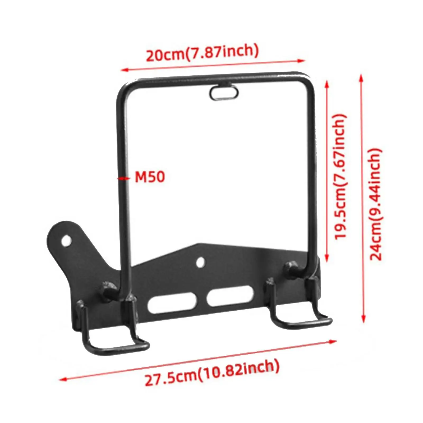 Motorcycle Side Bag Support Bracket Luggage Shelf for Motorcycle Parts