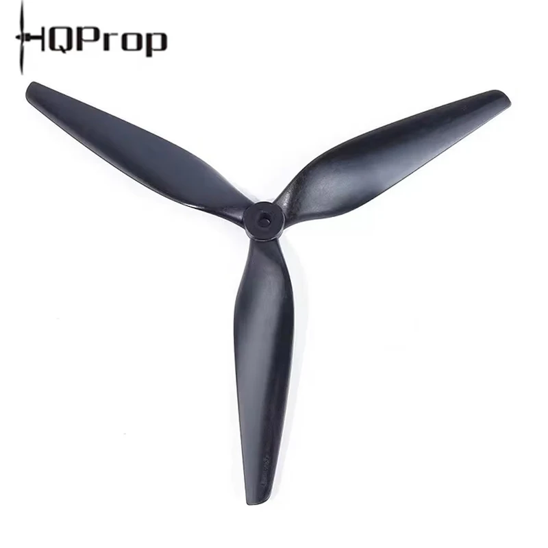 2Pairs HQProp 10X5X3 1050 HQ Macroquad Prop 1050 10inch 9inch 3 Blades Black Carbon Reinforced Nylon Propeller for RC FPV Drones