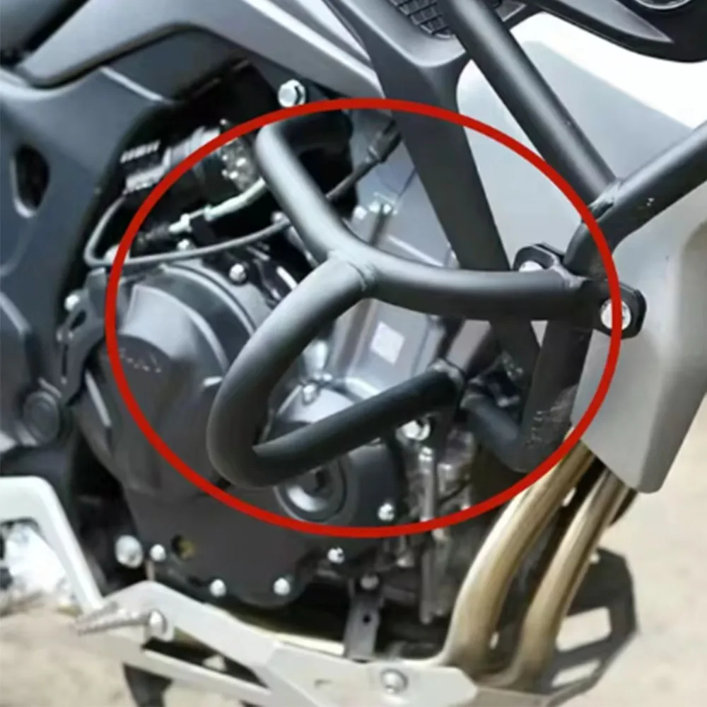 For Colove 500X Motorcycle KY 500X Engine Guard Engine Guard Crash Bar Protection Bumper Guards For Montana XR5 Fit Colove 500X