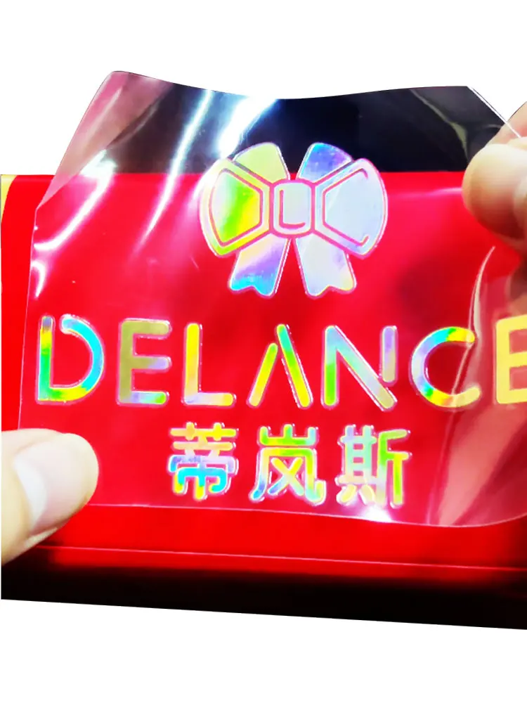 

Hologram Stikcers Personalize Transfer Decal Waterproof Holo Logo Label Wrapping Custom Pegatinas