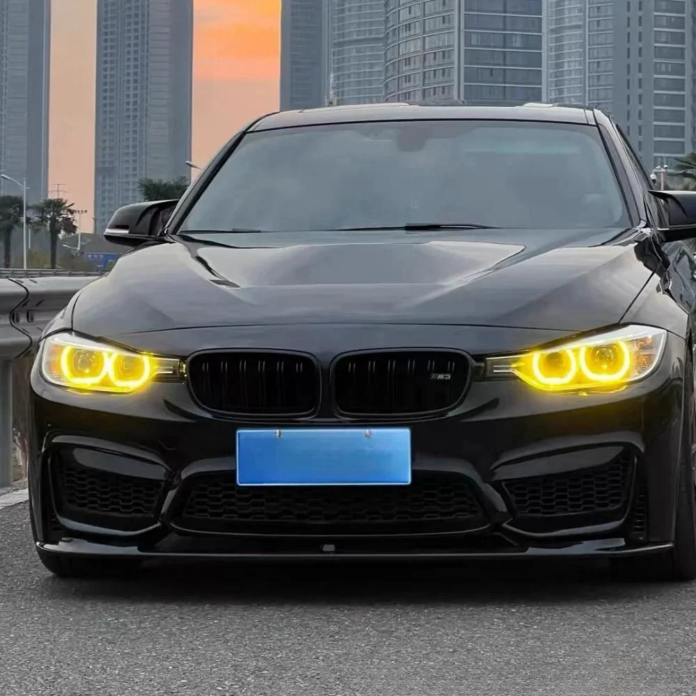 Yellow Angel Eye DRL Boards For 2012 -2015 BMW 3 Series F30 F31 F34 320i 328i Pre-LCI Xenon Headlight Red Daytime Light