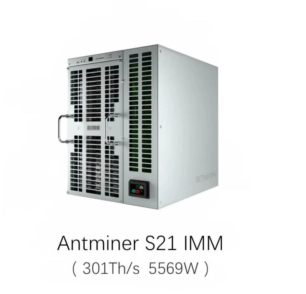 Antminer S21 Immersion 301Th/s 5569W Bitcoin Miner de Bitmain