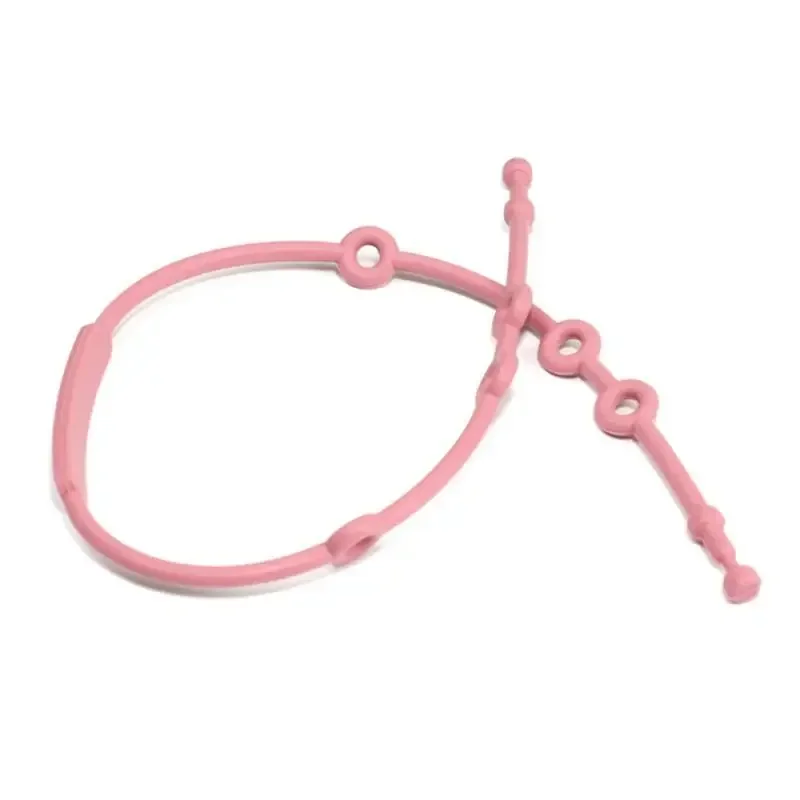 1 ~ 2 pezzi nuove cinghie di sicurezza per giocattoli in Silicone succhietto per dentizione neonato catene fittizie da masticare Clip per ciuccio