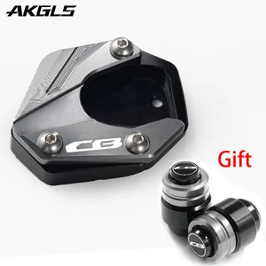 Für Honda CB500X CB650R CB500F CB125R CB300R CB400X CBR650R Accessoires Kickstand Foot Side Support Extension CB 500X CB 650R 10 Hauptverkaufszubehör für CB 300R Honda - №4