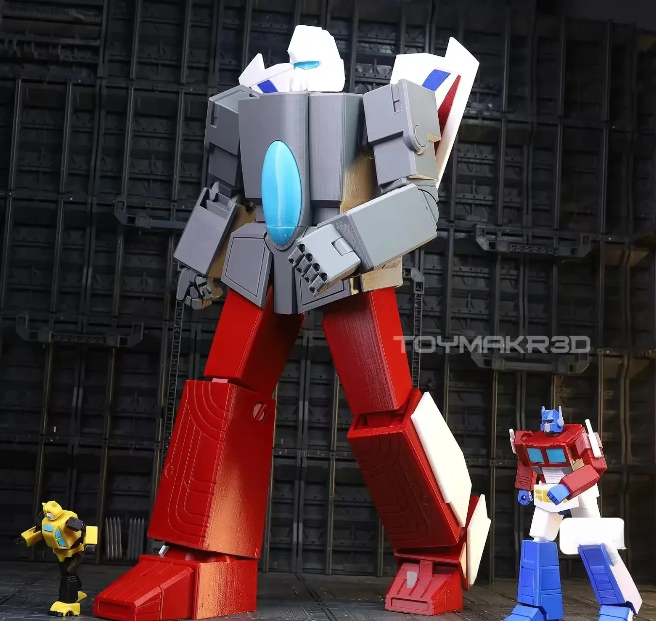 Autobot G1 3D Print Animated Character Broadside Movable Model Collection Toy