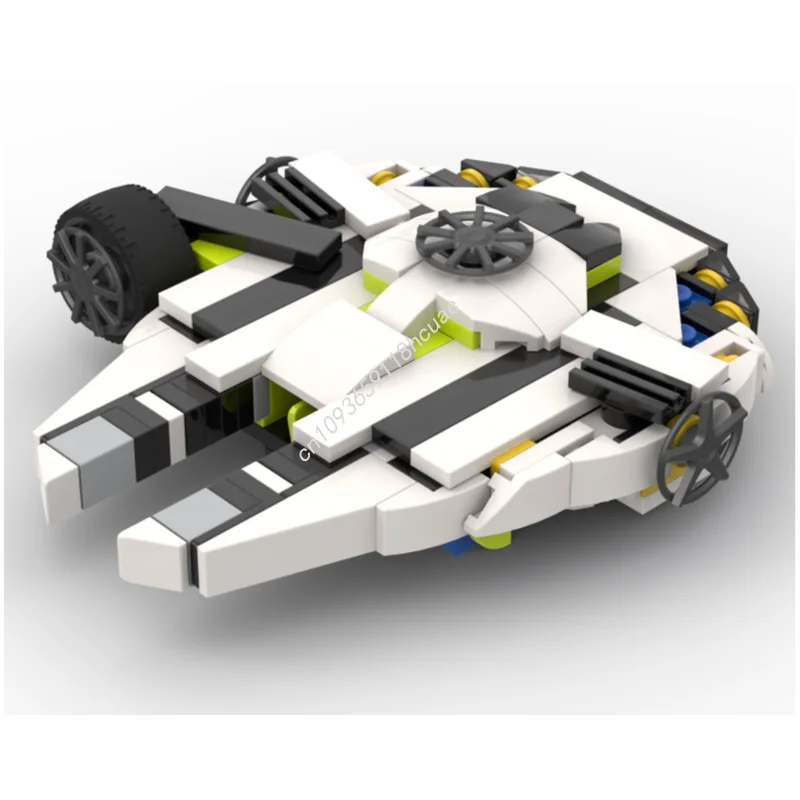 Blocs de construction MOC Millenium Jescon Star Battle, 202 pièces, jouets créatifs d'anniversaire pour enfants, Architecture éducative, cadeaux de noël