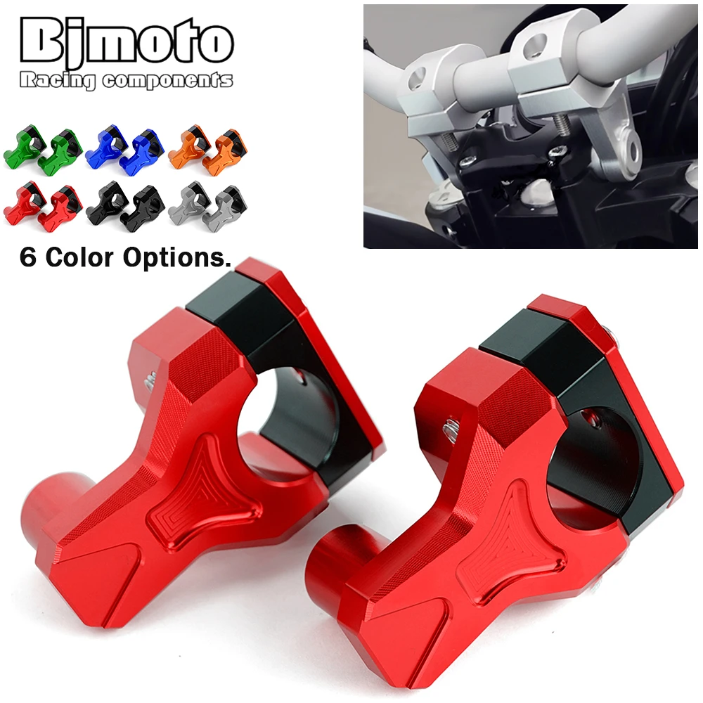 

2 inch Billet Aluminum Handblebar Bracket Riser For Honda Kawasaki Yamaha Suzuki K-TM 22MM Motorbikes