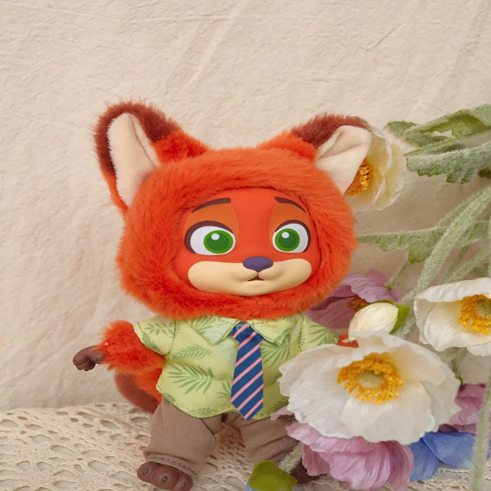 صندوق أعمى جديد من Disney Zootopia - دمى رحلة نمو نيك آند جودي، صندوق غامض لطيف لديكور العطلة هدية عيد ميلاد #2