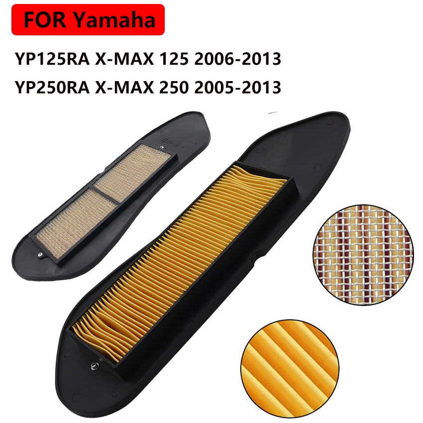 

Motorcycle Air Filter is Suitable for Yamaha YP125RA X-MAX 125 YP250RA X-MAX 250 2005-2006-2007-2008-2009-2010-2011-2012-2013
