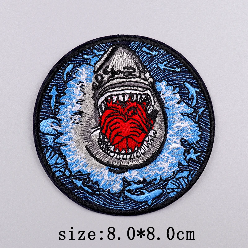 Outdoor Embroidery Patch Iron On Patches For Clothing Wilderness Embroidered Patches On Clothes Fusible Patch For Clothes Badges