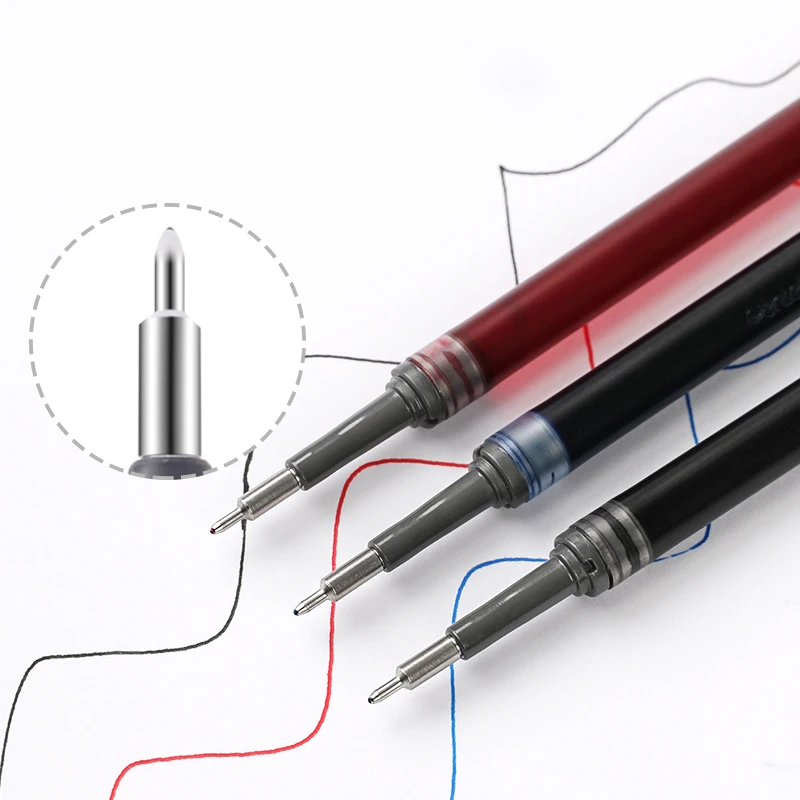 Imagem -05 - Pentel Gel Recargas Materiais de Arte Lrn5 Lrn4 0.5 0.4 mm para Bln75 Bln105 Canetas Gel Acessórios de Escritório Estudante Escola Papelaria Peças