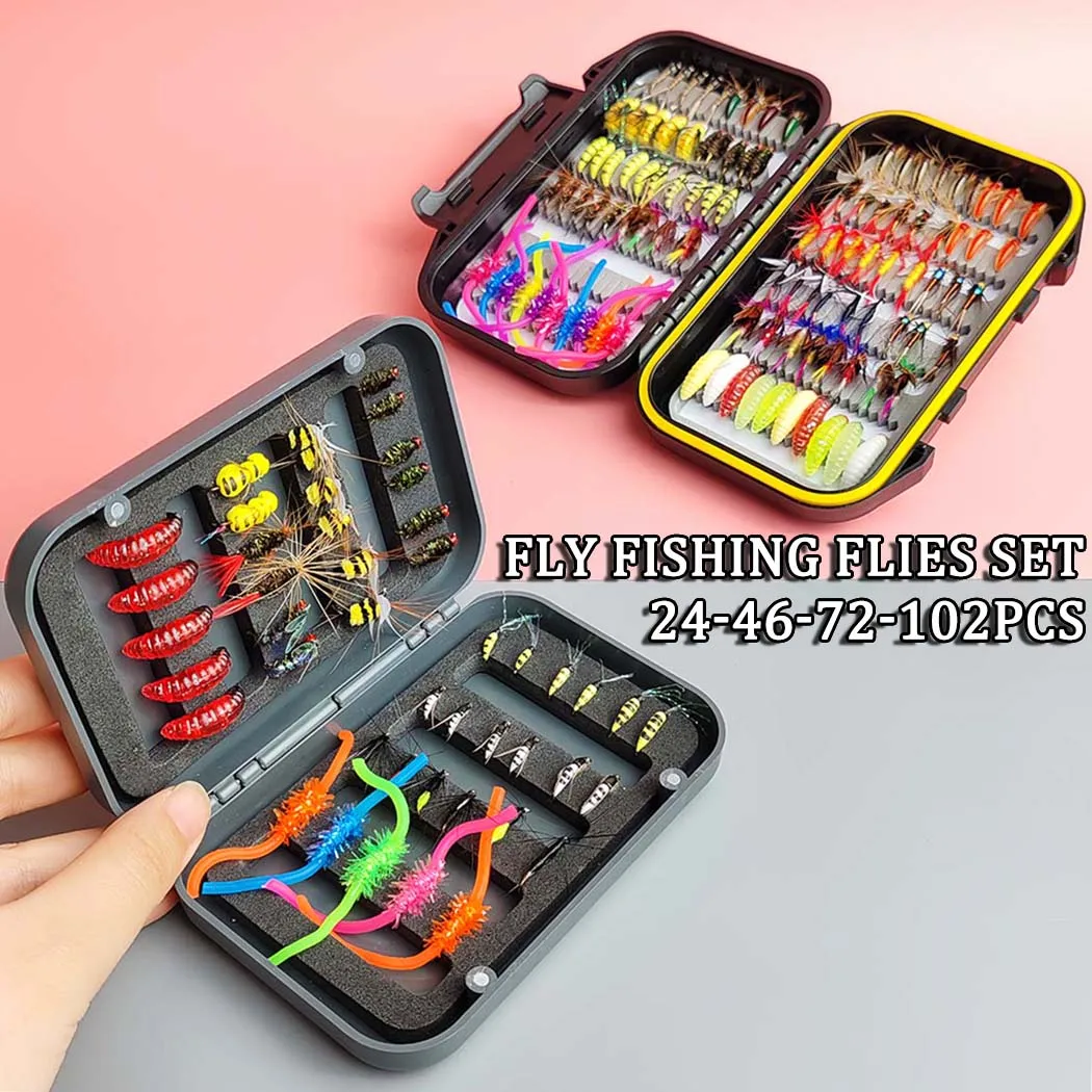 24-46-72-102Pcs-Fly…