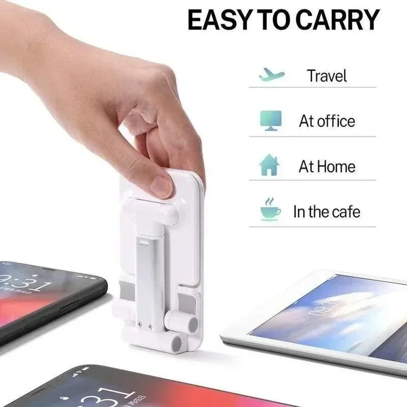 Foldable Portable Telescopic Phone Holder Phone Accessories - náhled 6