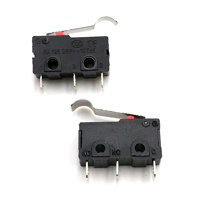 Medium Micro Switch Coffee Curved Handle Micro MotionWK3-04Reset Switch Mixer Travel Switch