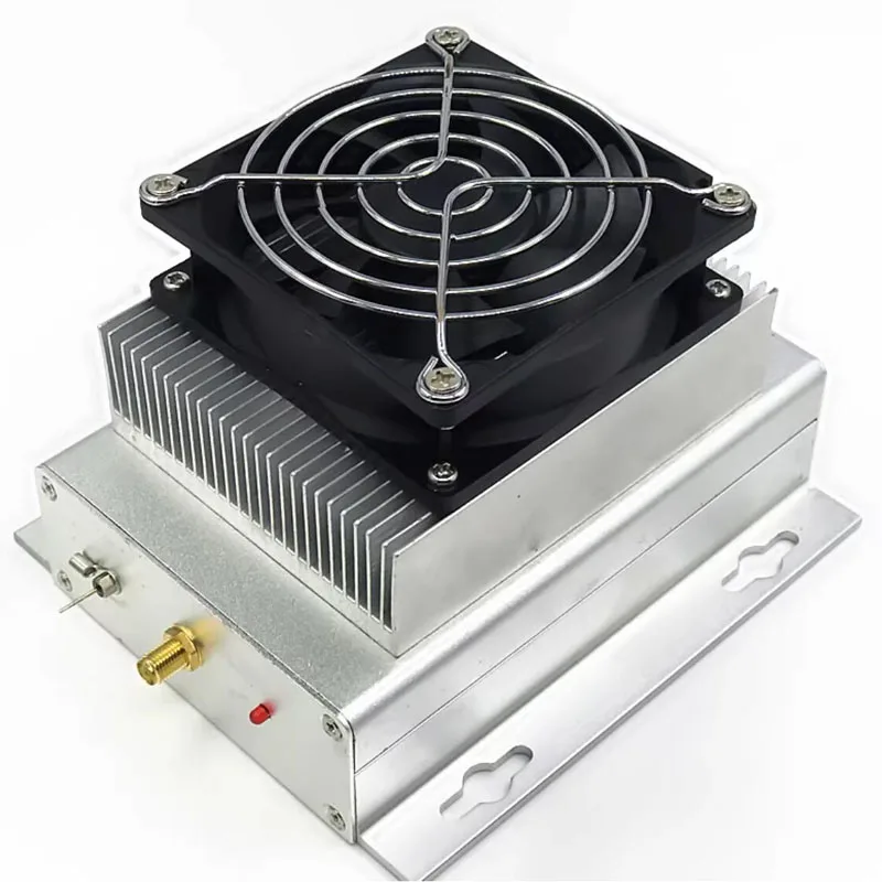 

Maximum 35W, 46-56V DC, SMA connector, 1-200MHz 25W broadband RF power amplifier