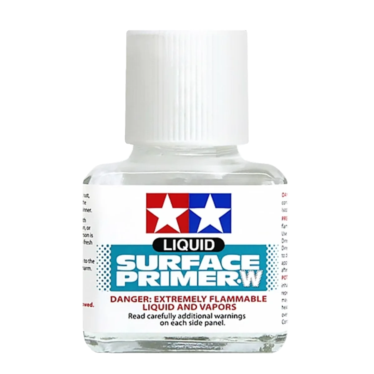 TAMIYA-imprimación de superficie líquida blanca y gris, modelo militar artesanal, herramienta de construcción, 40ml, 87096, 87075