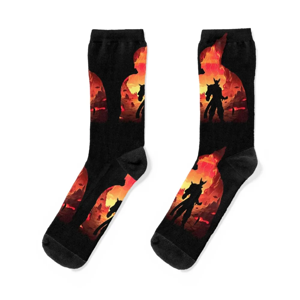 

Heihachi - King of Iron Fist *Negative Illusion* Socks Christmas shoes football Novelties Ladies Socks Men's