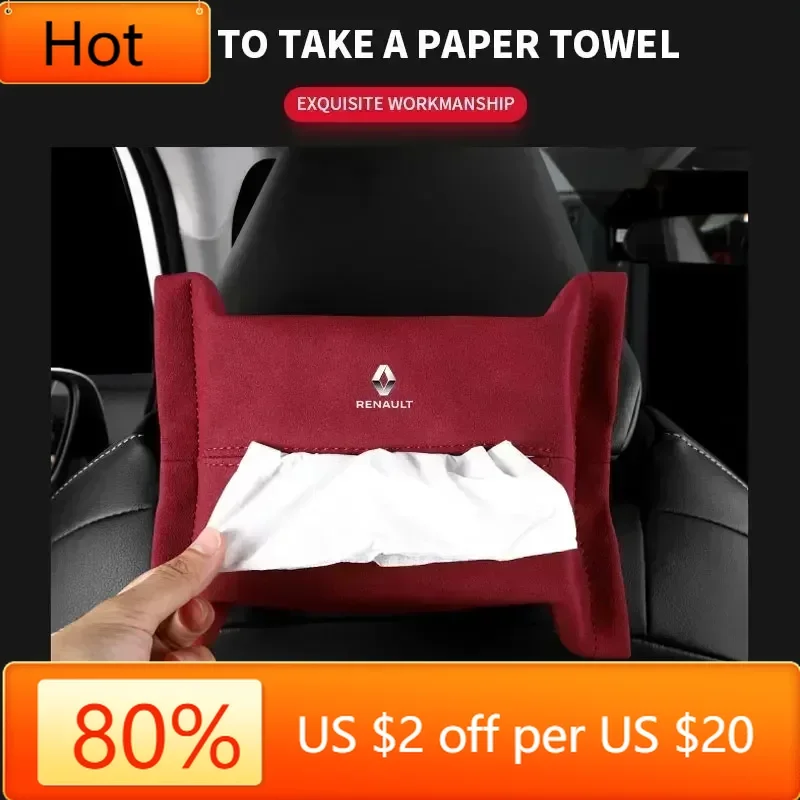 

Interior Stickers For Renault Fluence Laguna Scenic Latitude Talisman Kadjar Captur Koleos Car Seat Interior Tissue Storage Bag