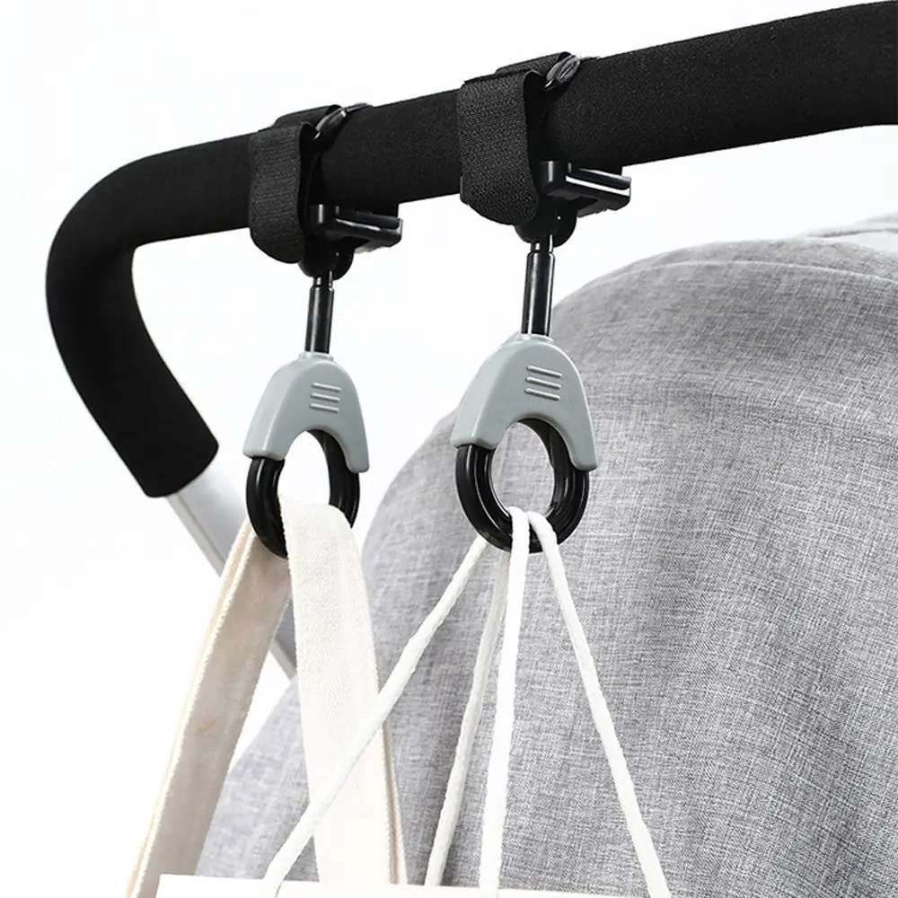 

Outdoor Rotatable 360 Degree Hanger Bag Hook Pram Hook Stroller Hook Stroller Accessories