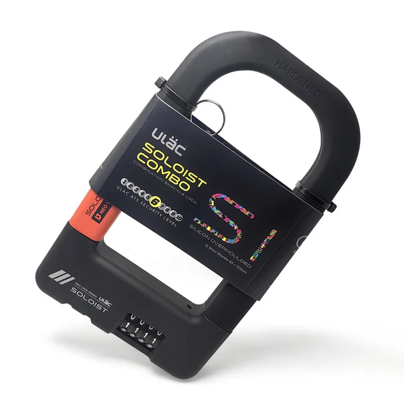 

ULAC Four-Digit Combination U-Lock Silicone Lock Motorcycle Bike Anti-Pry Anti-Cut Portable S1