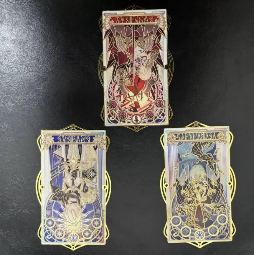 

Игра аниме Honkai: Star Rail Phainon Mydei Anaxa, коллекция закладок с металлическими картами, подарок на день рождения для косплея