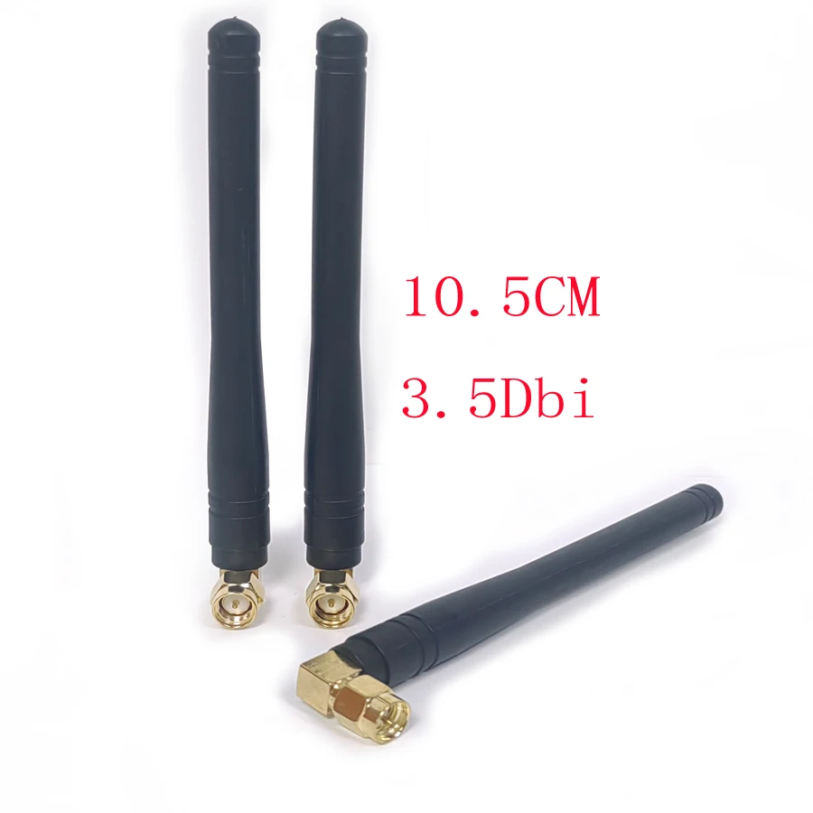 10 sztuk/partia kolumnowy klej w sztyfcie złącze antenowe dla GPRS/GSM/WIFI 10.5CM 3.5DBI kolanko SMA
