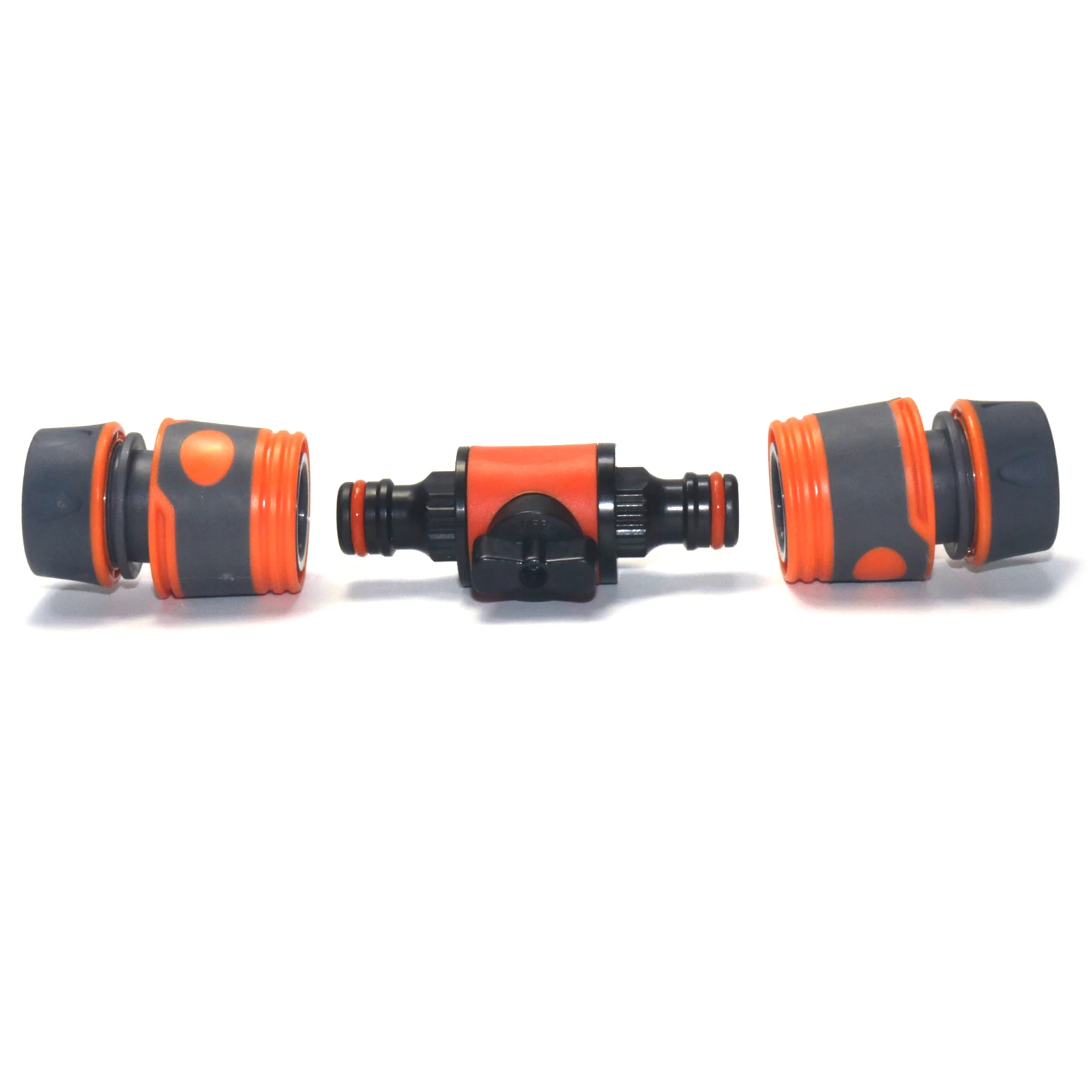 16 مللي متر الكرة صمام خرطوم محول موصل سريع اقتران مشترك موسع ربط إصلاح لحديقة أنابيب الري وقف المياه #4