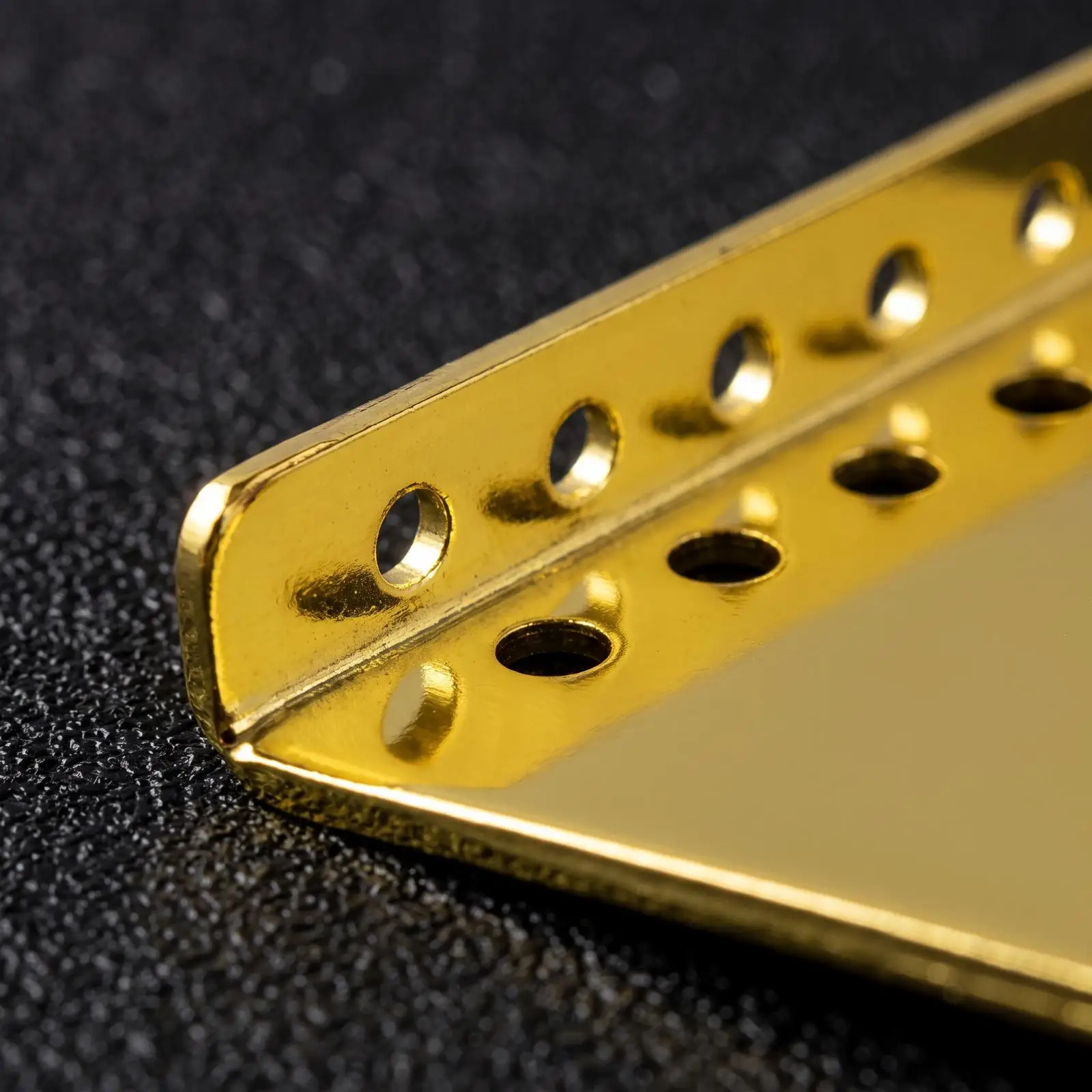 Metal Jazz Guitar Tailpiece Replacement Bridge for Archtop Hollow Body Six String Instrument Hardware