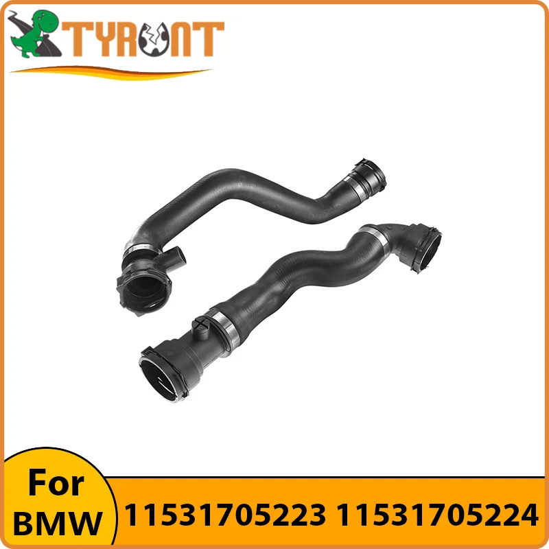 

TYRNT Tank Radiator Coolant Hose #11531705223 11531705224 For BMW 5 7 Series E39 E38 520i 523i 528i 728i Replacement Parts