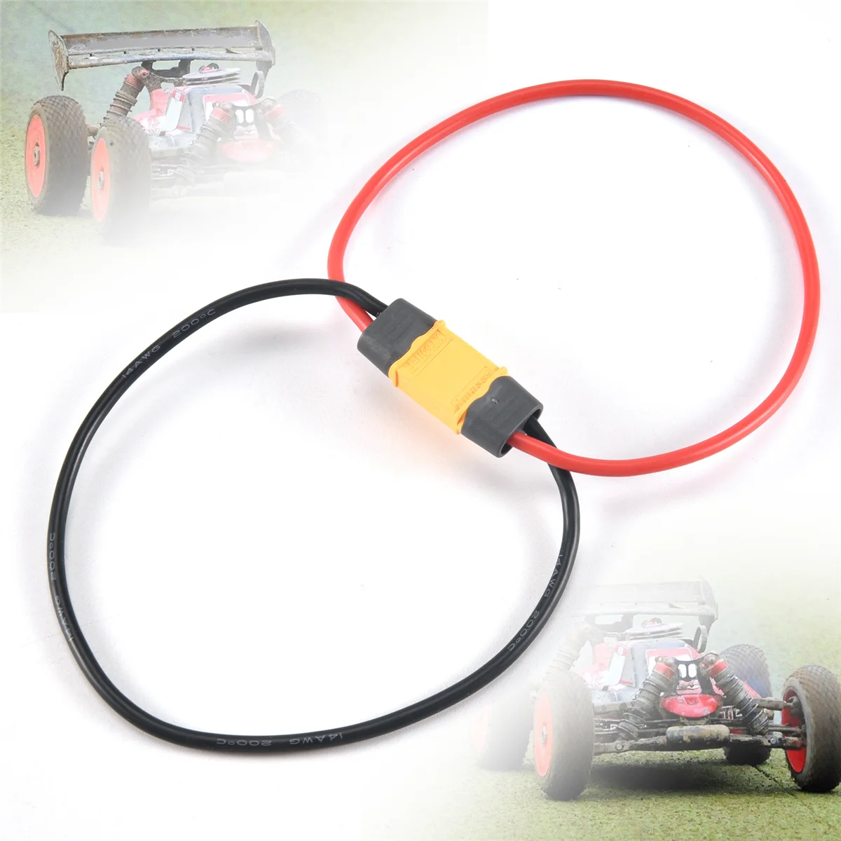 Nuevo Adaptador de conector macho hembra XT60 XT-60 de 28cm y 11 "para batería RC