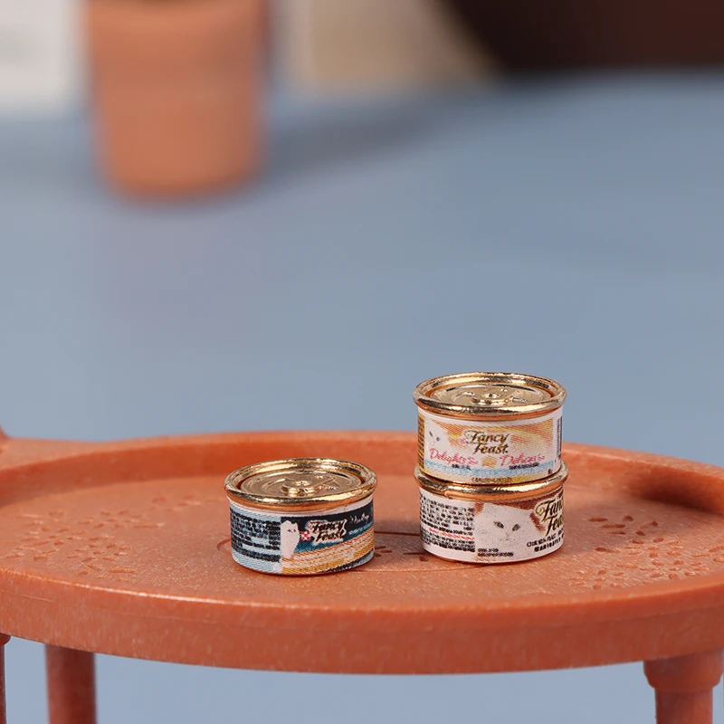 

。 Новинка: Игровой набор для кукольного домика 1/12: Декорации для дома, игрушки для ролевых игр, имитация кошачьей еды, миниатюрная игрушка из сплава для кукольного домика