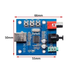 PCM2704 Audio DAC USB to S/PDIF Sound Card hifi DAC Decoder Board 3.5mm Analog Coaxial Optical Fiber Output WIN 7 free driver