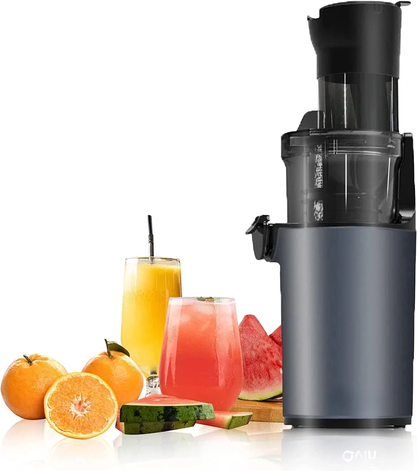 

Highly Efficient Cold Press Juicer With Wide 3-inch Chute, Slow Masticating Design for Maximum Nutrient Retention, Perfect for J