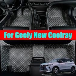 For Geely New Coolray 2023 2024 2025 Car Floor Mats Custom Auto Foot Pads Automobile Carpet Cover Interior Auto Accessories