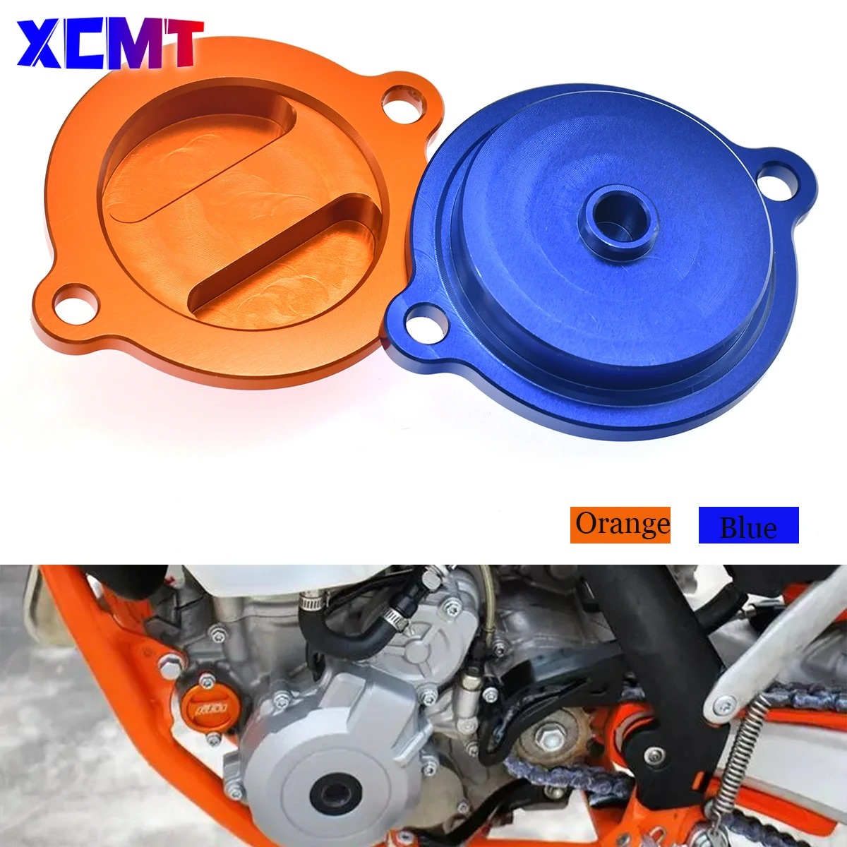 Motorcycle Accessories Engine Oil Filter Cap Cover Plug For KTM SXF XCF XCW EXCF XCF-W FREERIDE FC FE 250 350 400 450 500 530