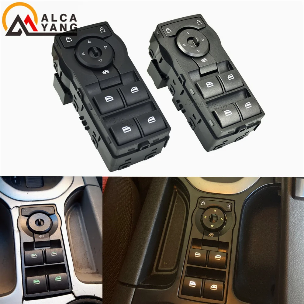 High Quality NEW Car Electric Window Switch 92225343 For Holden Commodore VE 2006-2013 Grey/Black With Lighting