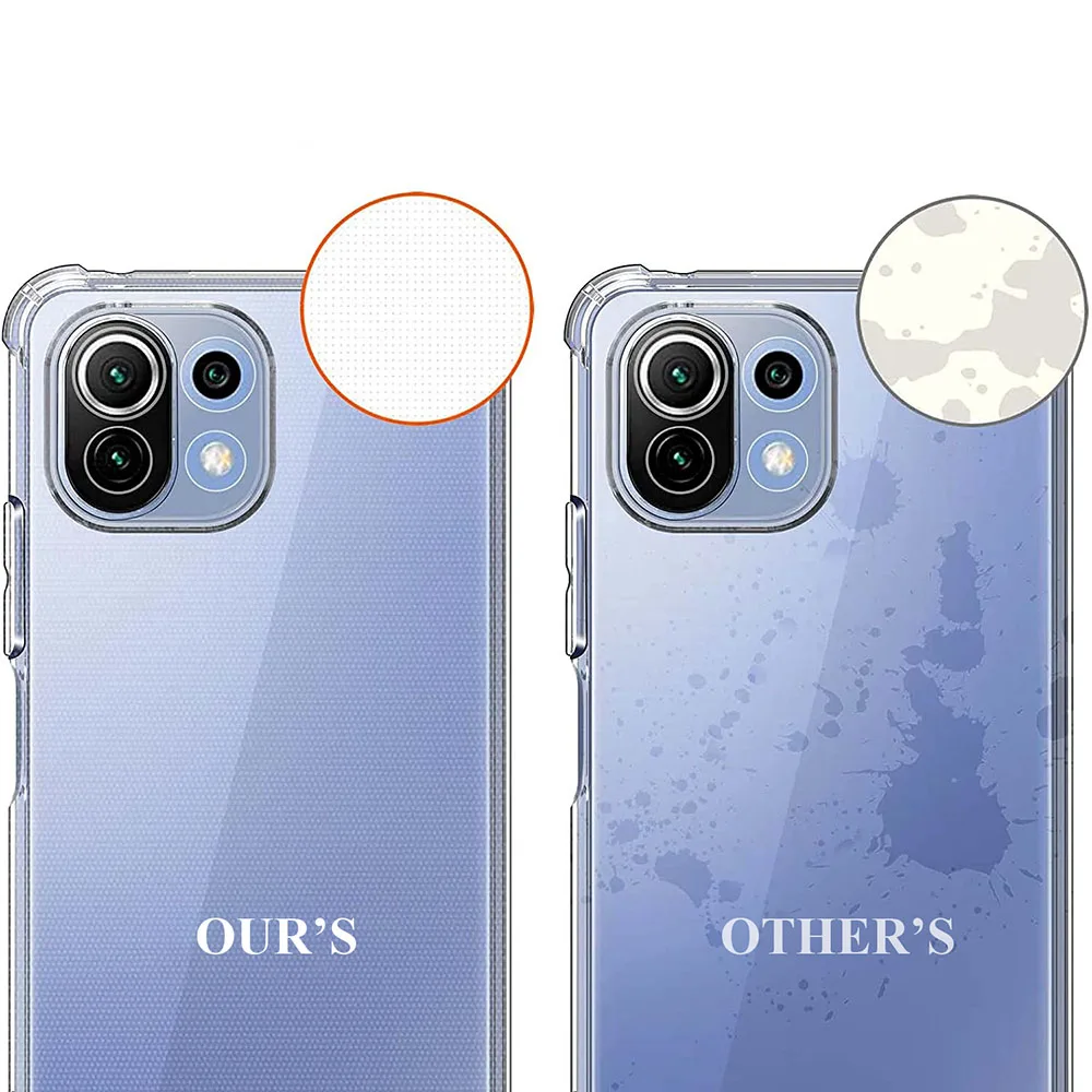 3D Airbag Stoßfest Silikon Telefon Fall Für Xiaomi Mi 11 11T 12 lite 12S 12X 12 12T 13 13T Pro Ultra Dünne Zurück Abdeckung Fällen Caqa – Detail 5